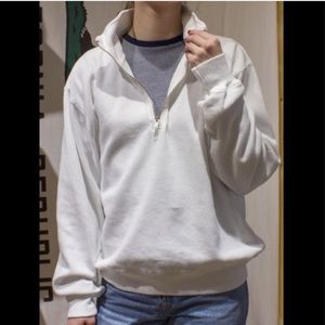 white Brandy Melville pullover!!!